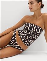 Tummy Control Printed Ruched Tankini
