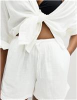 Pure Cotton Double Cloth Shorts