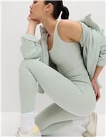 Go Balance Rib Panel High Waist Leggings