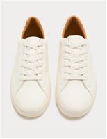 M&S Cupsole Trainers White