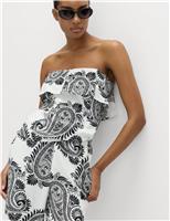 Linen Rich Printed Cami Top