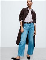 Suedette Longline Car Coat