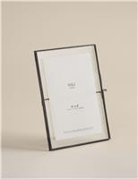 Ribbed Glass Photo Frame 4x6 inch