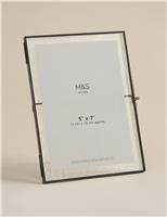 Ribbed Glass Photo Frame 5x7 inch