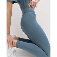 Goodmove Essential High Waisted Gym Leggings Slate Blue