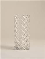 Small Twist Glass Vase