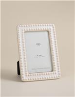 Ceramic Bobble Photo Frame 4x6 inch