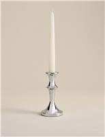 Chrome Dinner Candle Holder