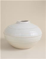 Squat Bobble Ceramic Vase