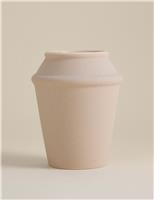 Angled Ceramic Vase