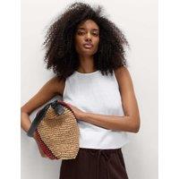 M&S Vest with Linen White