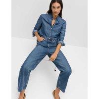 M&S Denim Shirt Blue Denim