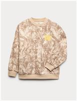 Cotton Rich Camouflage Sweatshirt (6-16 Yrs)