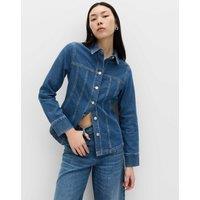 M&S Denim Shirt Blue Denim