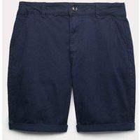 M&S Cotton Rich Chino Shorts (6-16 Yrs) Navy