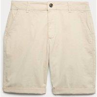 M&S Cotton Rich Chino Shorts (6-16 Yrs) Stone
