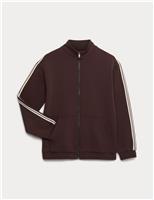Cotton Rich Zip Through Sweatshirt (6-16 Years)