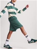 Pure Cotton Rugby Top & Shorts Set (6-16 Yrs)