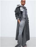 Wide Leg Knitted Trousers