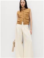 Cotton Rich Pocket Knitted Waistcoat