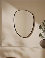 Pebble Metal Curved Wall Mirror