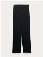 Jersey Wide Leg Pyjama Bottoms