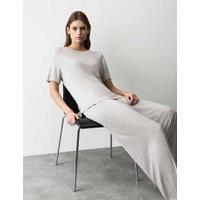 Autograph Jersey Wide Leg Pyjama Bottoms Grey