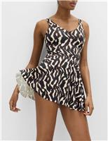Printed Swim Dress