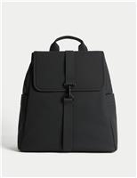 Faux Leather Backpack