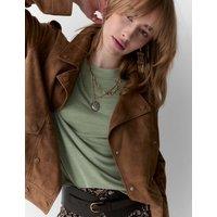 Per Una Modal Rich Oversized T-Shirt Soft Green