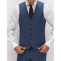 M&S Ultimate Waistcoat With Stretch Light Airforce