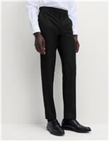 M&S Slim Fit Stretch Ultimate Suit Trousers Light Airforce