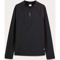 Goodmove Long Sleeve Rash Vest (6-16 Yrs) Black