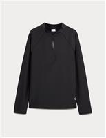 Goodmove Long Sleeve Rash Vest (6-16 Yrs) Black