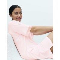 M&S Lace Trim Nightshirt Pink