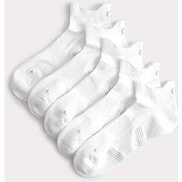 Goodmove 5 Pack Cool & Fresh Cushioned Trainer Liners White