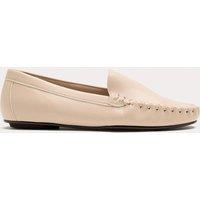 M&S Whip Stitch Detail Slip On Loafers White