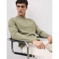 Autograph Pure Cashmere Crew Neck Jumper Light Olive
