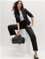 M&S Boyfriend Mid Rise Ankle Grazer Jeans Ecru