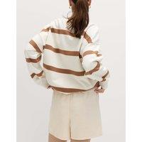 M&S Cotton Rich Shorts Ecru