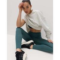Goodmove Go Train High Waisted Gym Leggings Smokey Green