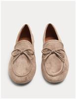 Bow Flat Loafer Pumps