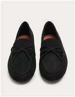 Bow Flat Loafer Pumps