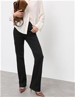 Autograph Lyocell Blend High Waisted Flared Jeans Ivory