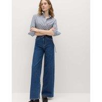 M&S The Wide-Leg Jeans Dark Indigo