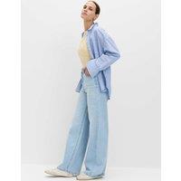M&S The Wide-Leg Jeans Light Indigo Mix
