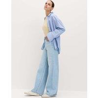 M&S The Wide-Leg Jeans Light Indigo Mix