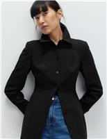 Tailored Cinched Waist Blazer