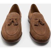 Autograph Suede Tassel Loafers Tan