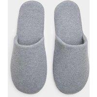 M&S Micro Waffle Mule Slippers with Freshfeet Grey